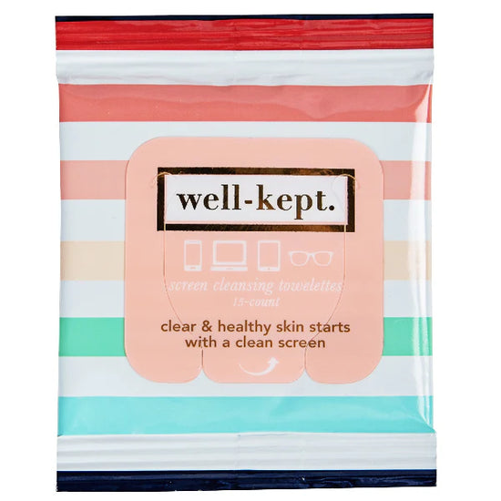 Well-Kept Screen Cleansing Towelettes