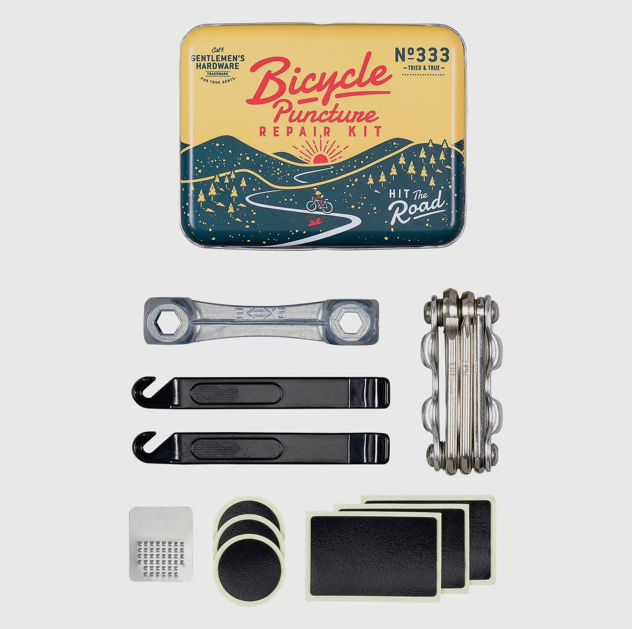 Bicycle puncture repair kit