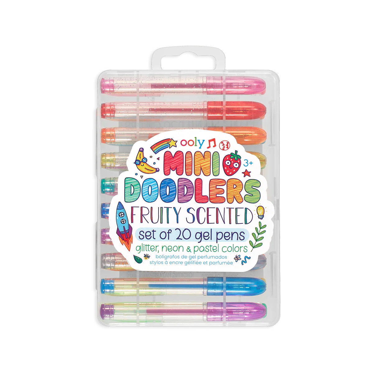 Ooly Mini Doodlers Fruity Scented Gel Pens
