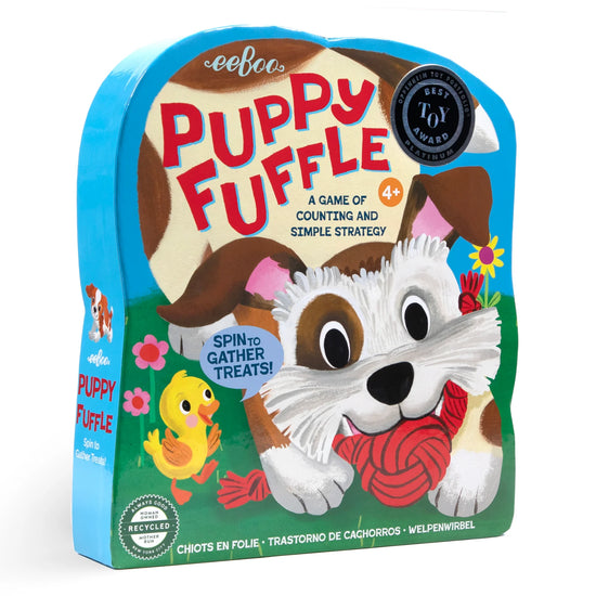 Eeboo Puppy Fuffle Shaped Board Game