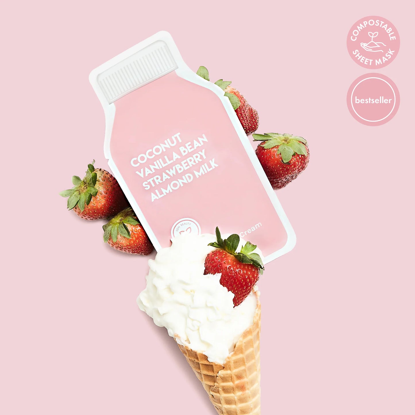 ESW Beauty Sheet Mask - Strawberries & Cream
