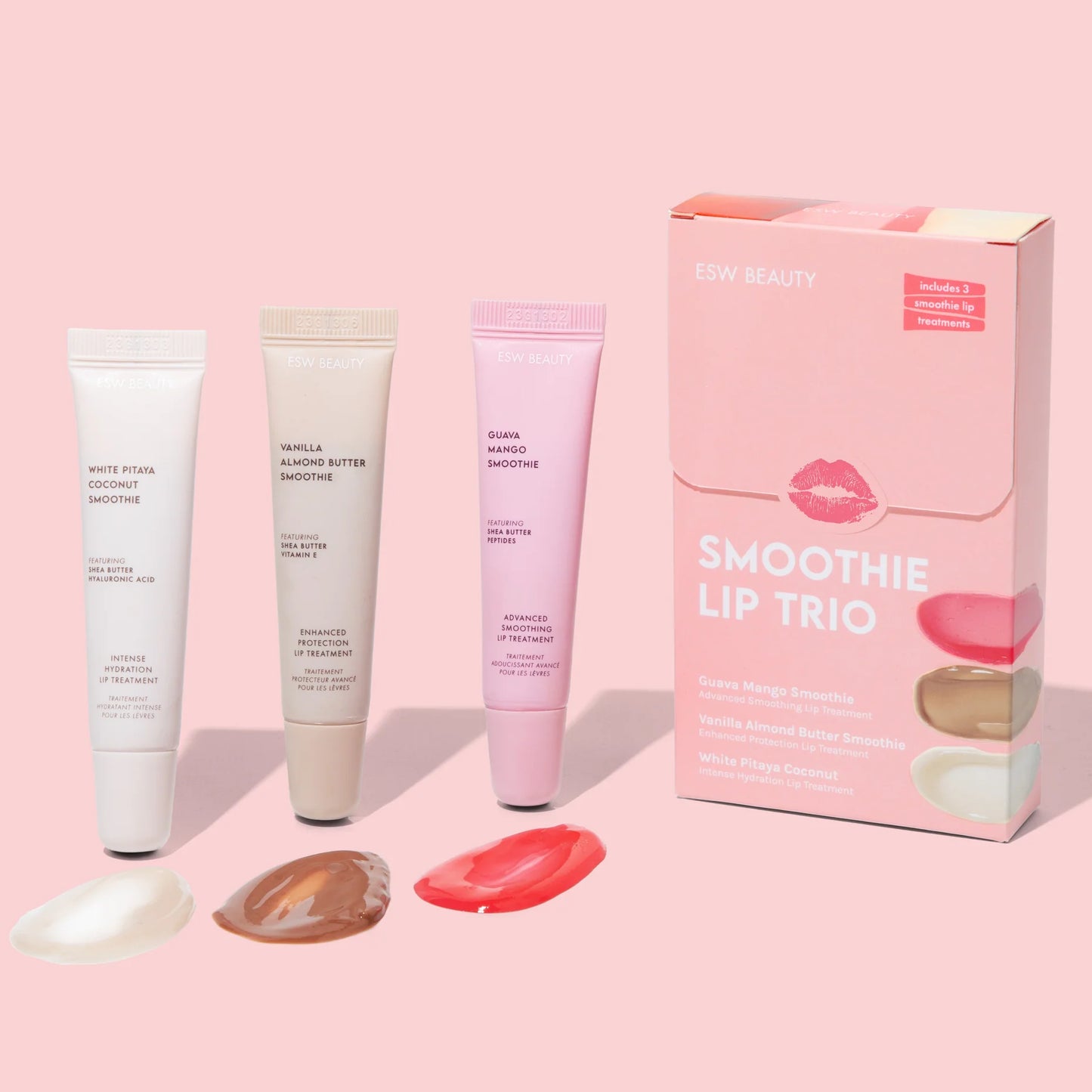 Smoothie Lip Treatment Trio Kit ESW Beauty