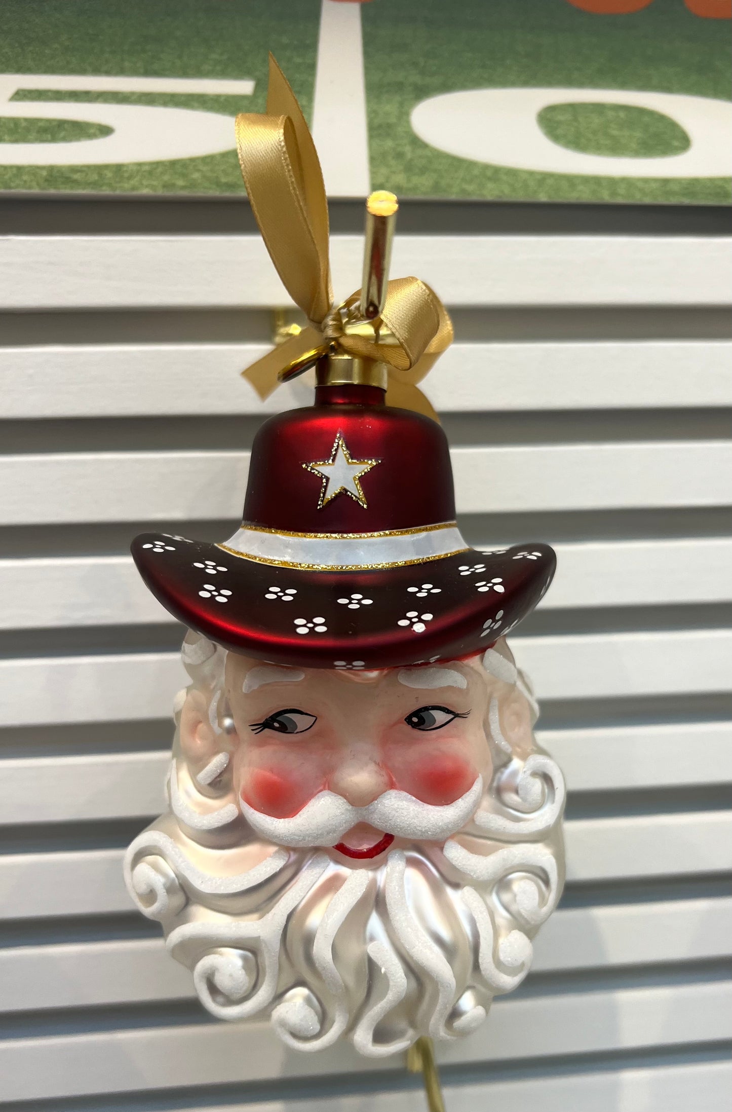 Texan Christmas Gameday Santa