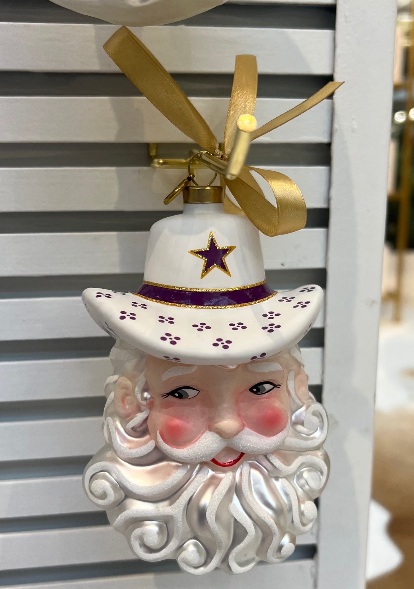 Texan Christmas Gameday Santa