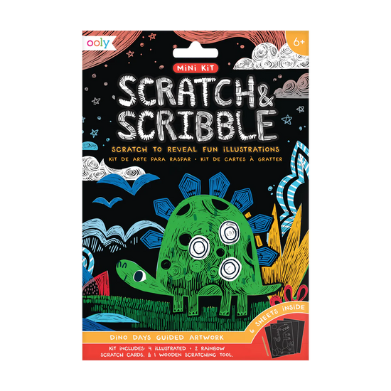 Scratch & Scrubble Mini Kit Dino