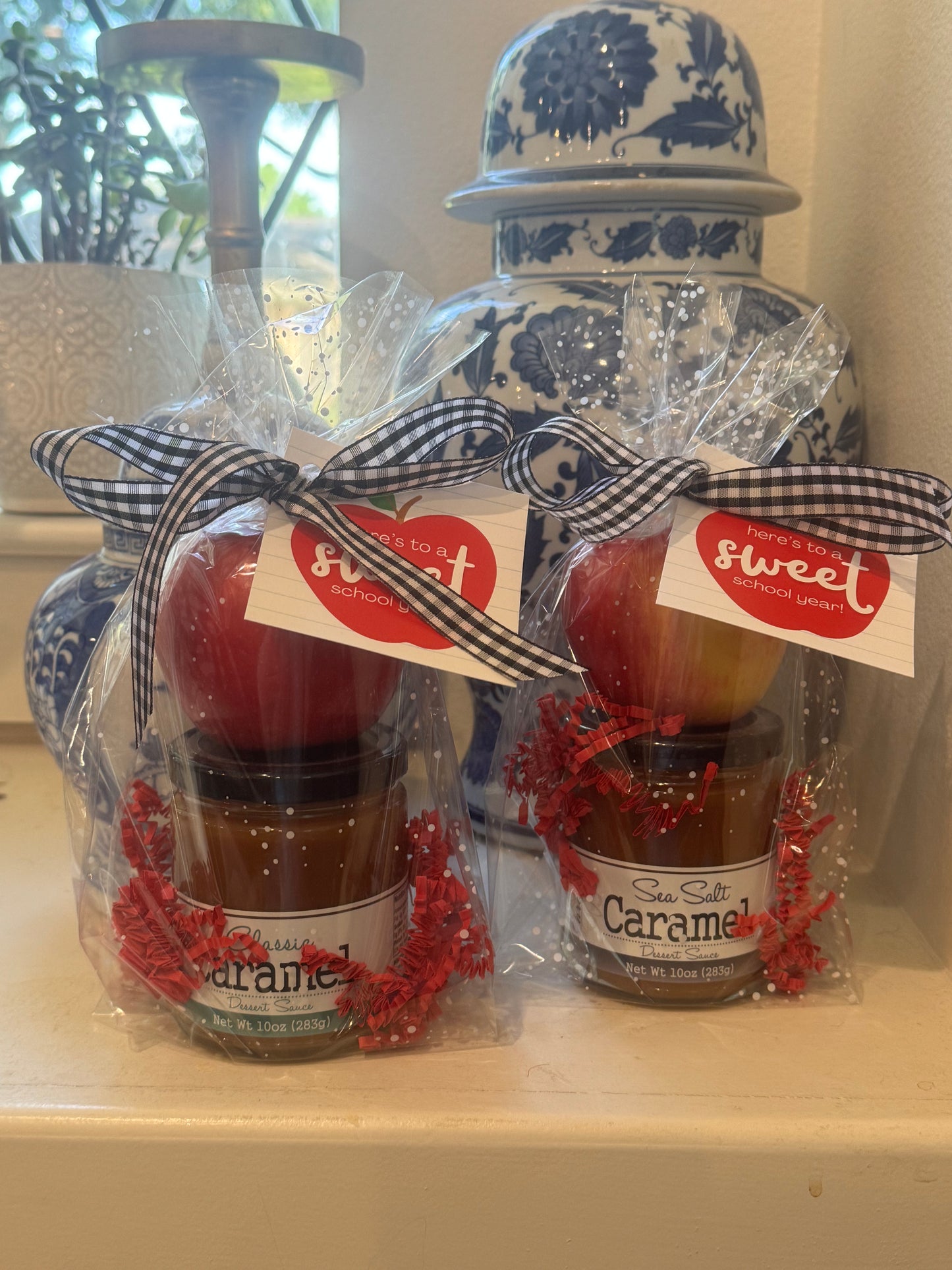 Caramel Sauce with Apple Duo