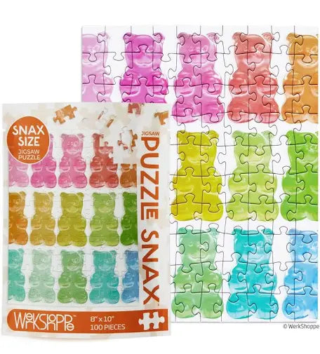 Werkshoppe 100 piece puzzle snax