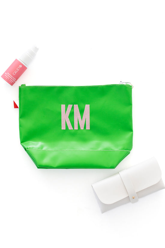 Monogrammed Pouch Collab