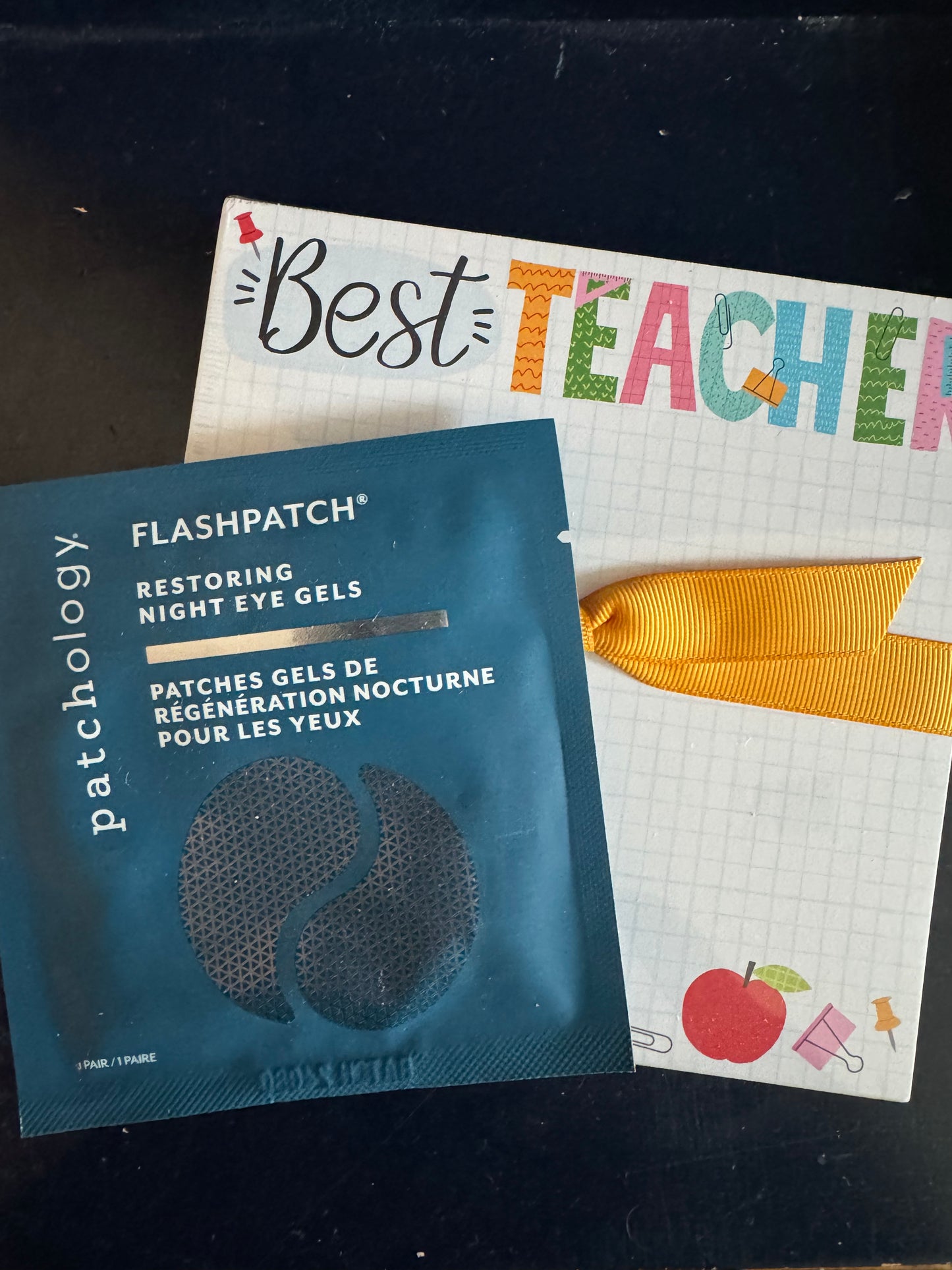 Teacher Notepad Duo with Eye Mask