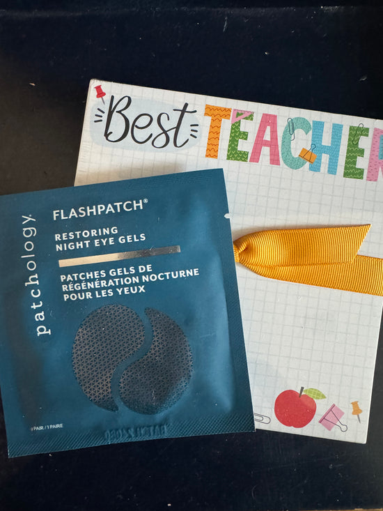 Teacher Notepad Duo with Eye Mask