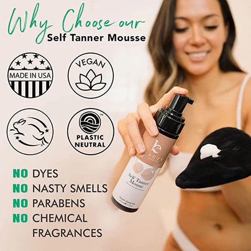 Beauty by Earth Self Tanner Mousse