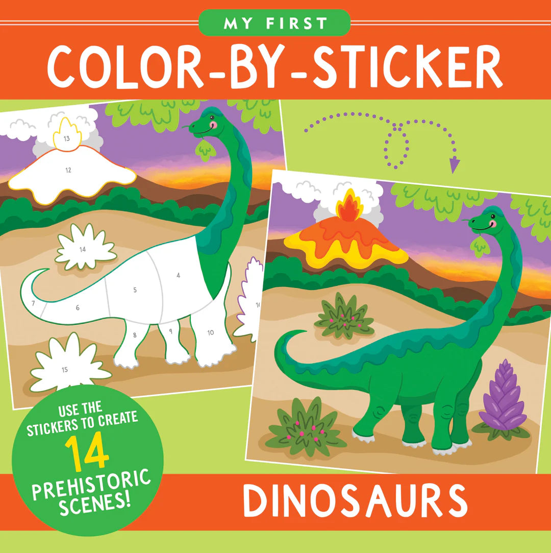 Color by Sticker Wild Animals