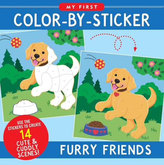 Color by Sticker Wild Animals