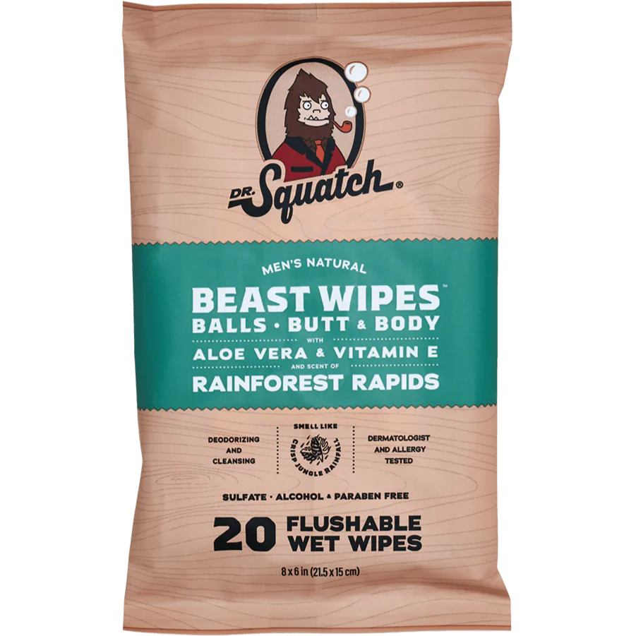 Dr. Squatch Beast Wipes