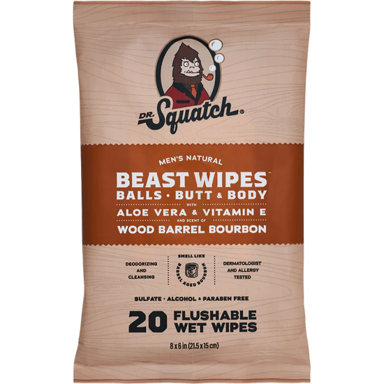 Dr. Squatch Beast Wipes