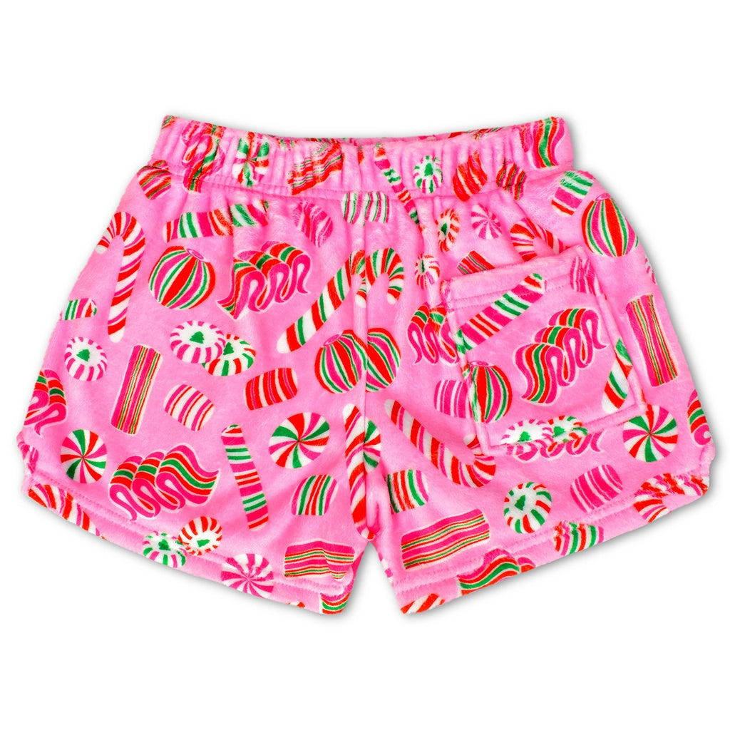 Pretty Peppermint Plush Shorts